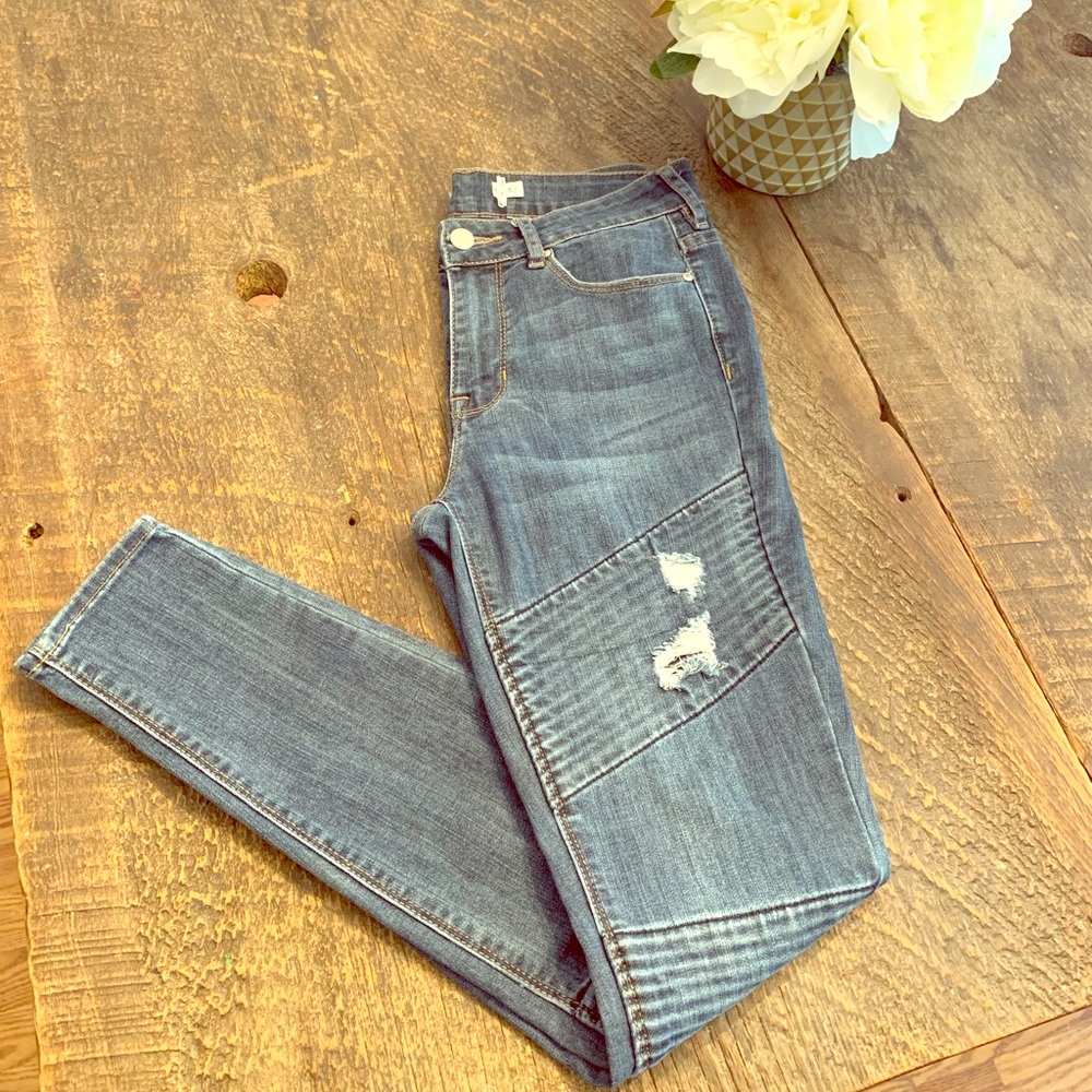 Kendall and Kylie Moto Jean